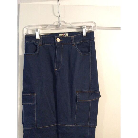New NWOT Denim Blvd Carpenter Jeans Stretch Size 5 Women's - Picture 5 of 6